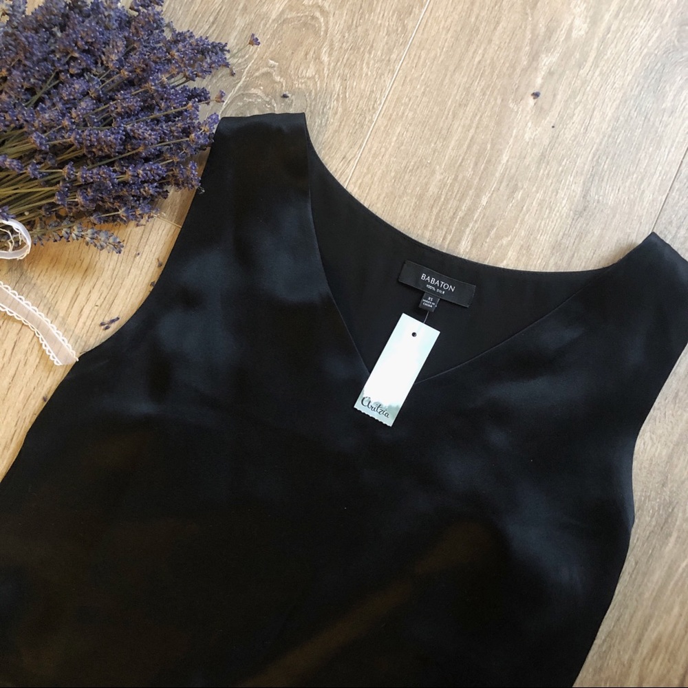 XS Black Aritzia Murphy Blouse